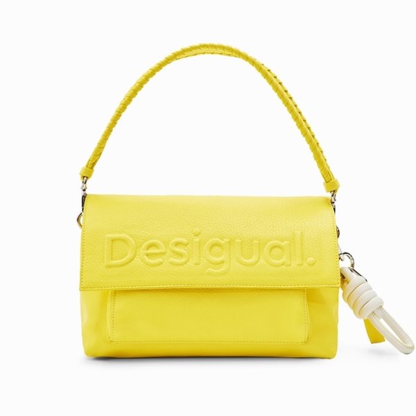 Desigual Half logo citromsárga táska 24SAXP79/8018