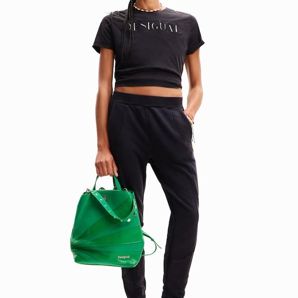 Desigual Machina sumy zöld hátizsák 24SAKP22/4014
