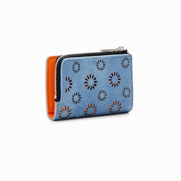 Desigual Amorina emma kék narancs pénztárca 24SAYP04/5005
