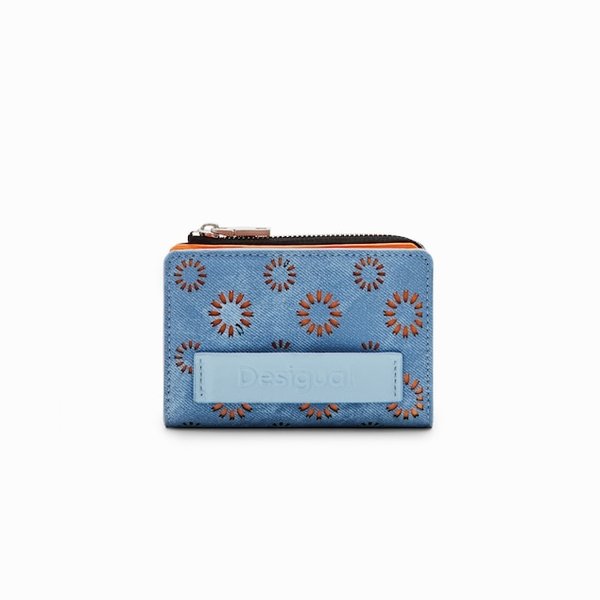 Desigual Amorina emma kék narancs pénztárca 24SAYP04/5005