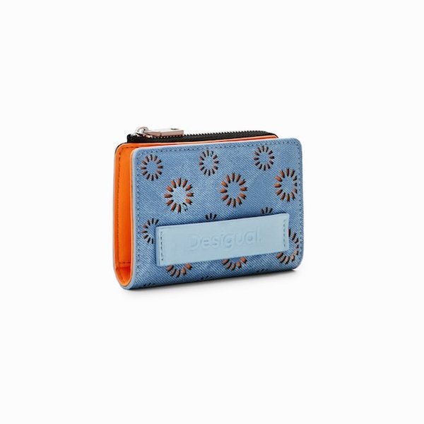 Desigual Amorina emma kék narancs pénztárca 24SAYP04/5005