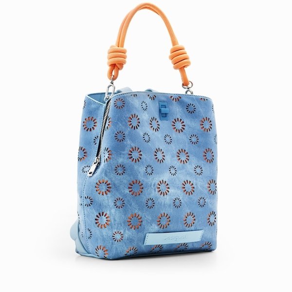 Desigual Amorina sumy kék narancs hátizsák 24SAKP09/5005