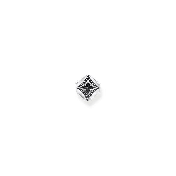 Thomas Sabo Fél pár ezüst fülbevaló vésett mintával és cirkóniával H2283-643-11