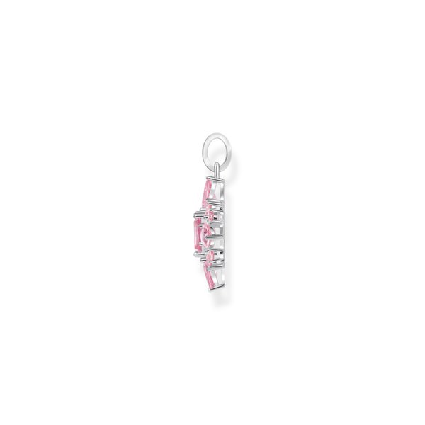 Thomas Sabo Rózsaszín köves ezüst medál PE963-051-9