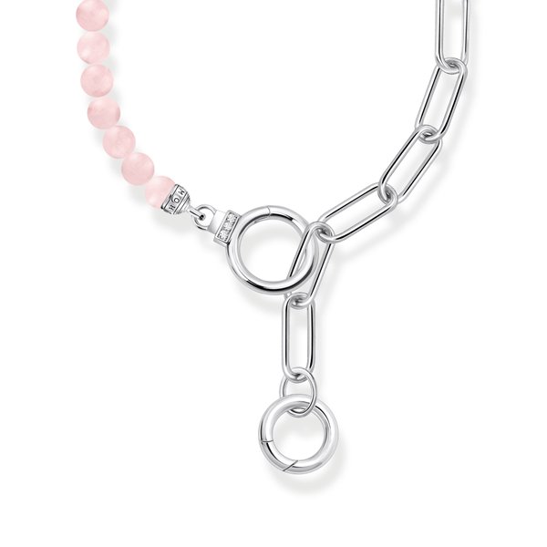 Thomas Sabo  Ezüst lánc és rózsakvarc nyaklánc KE2193-035-9-L47V