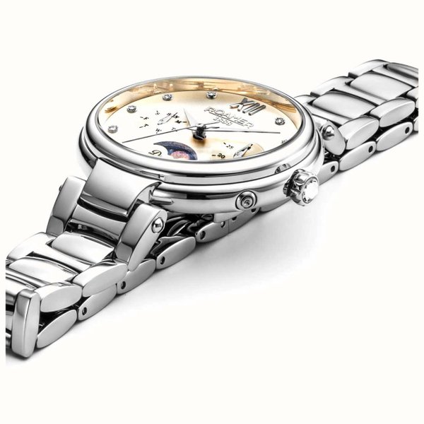 Roamer Dremaline Moonphase pezsgő színű női óra 858801411950