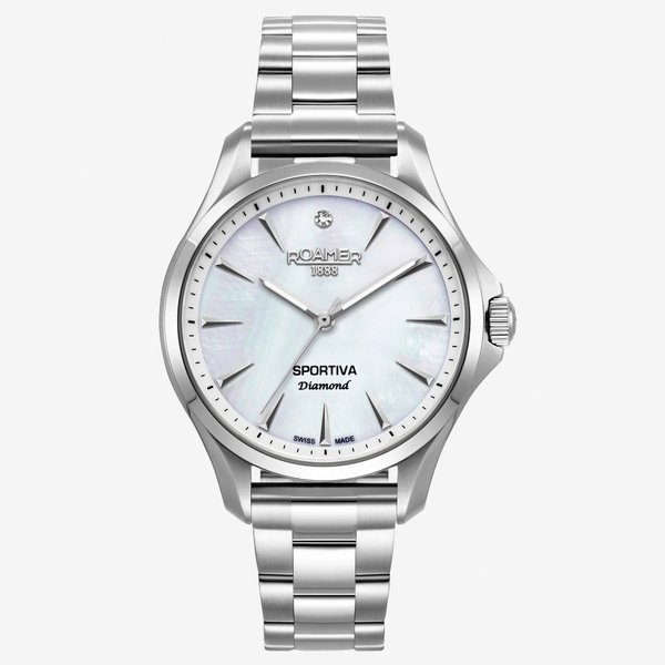 Roamer Sportiva diamond limited edition gyöngyház női óra 865847412050