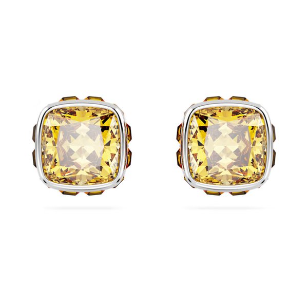 Swarovski November sárga köves bedugós fülbevaló 5660802