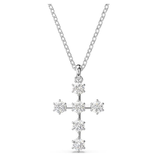 Swarovski Insigne kereszt medál lánccal kör alakú cirkóniával 5675576