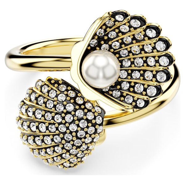 Swarovski Idyllia arany színű kagylós nyitott gyűrű 5683951