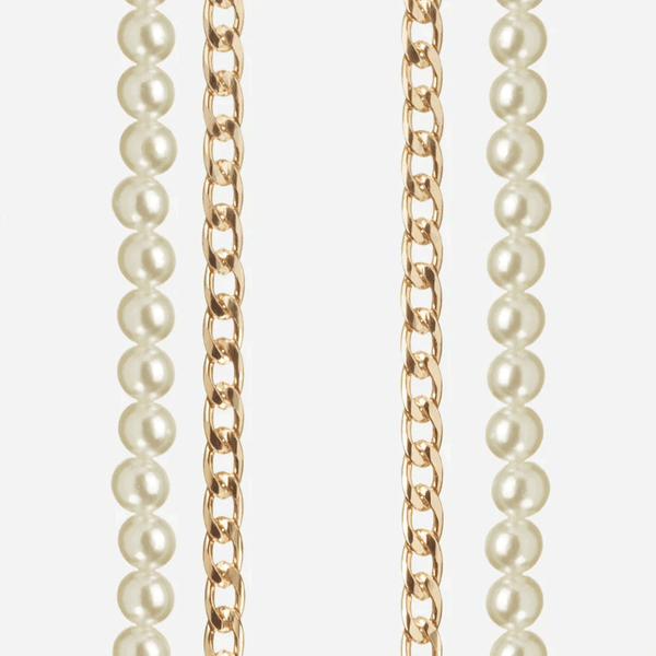 La Coque Tylor fehér és arany színű telefon lánc LE314933