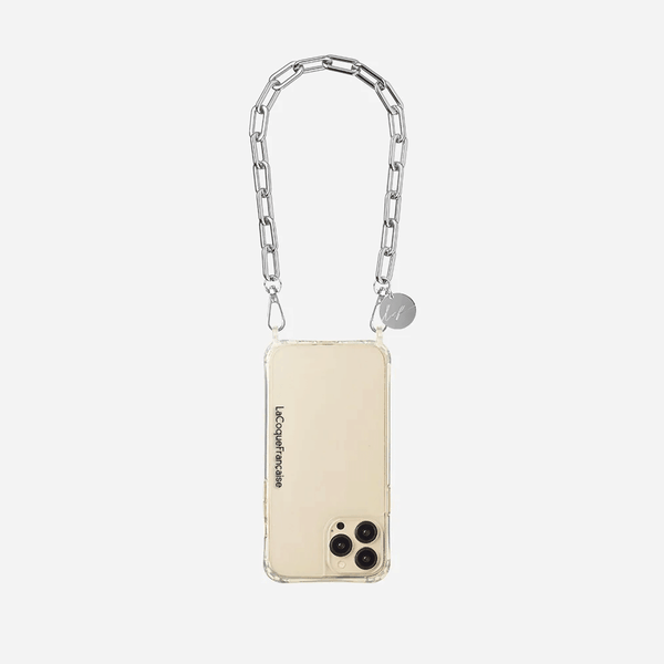 La Coque Billy ezüst színű rövid telefon lánc LE313055