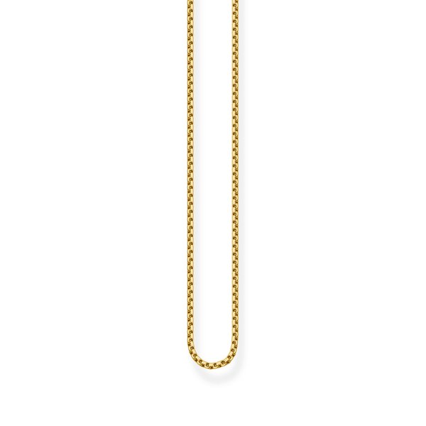 Thomas Sabo Aranyozott ezüst velencei nyaklánc KE2227-413-39-L50v