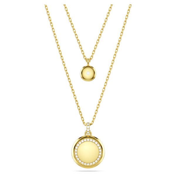 Swarovski Meteora dupla soros arany színű nyaklánc 5683442