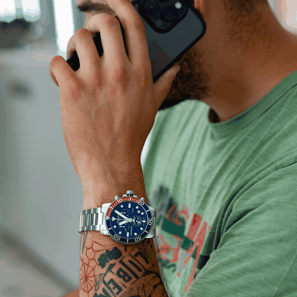 Tissot Seastar 1000 quartz 'pepsi' chronograph búváróra T1204171104103