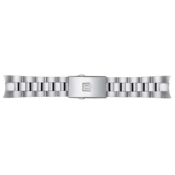 Tissot PR 100 Lady Sport Chic chronograph ezüst színű női óra gyémánttal T1019171111600