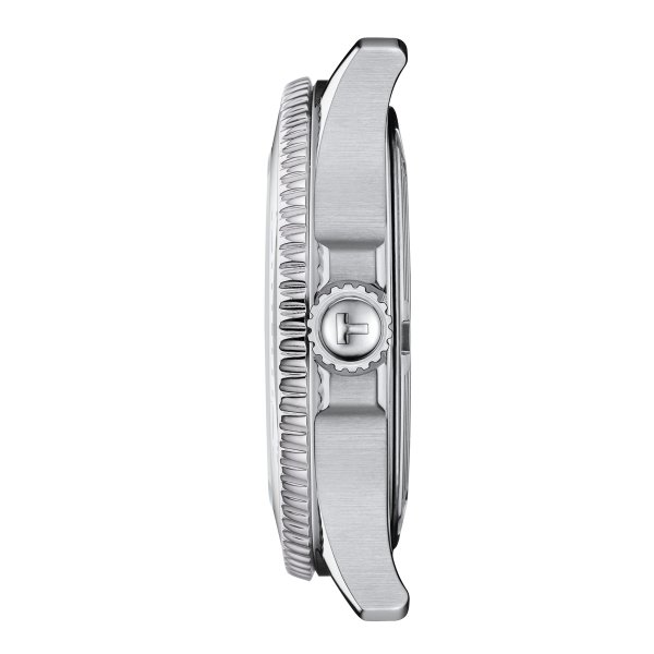 Tissot Seastar 1000 quartz fehér számlapos ezüst színű karóra T1202101101100