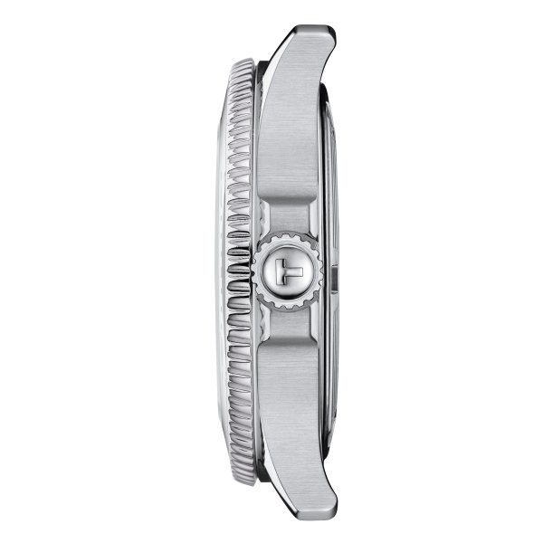 Tissot Seastar 1000 quartz fehér számlapos szilikon szíjas karóra T1202101711600