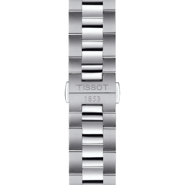 Tissot Gentleman fekete számlapos quartz férfi óra T1274101105100