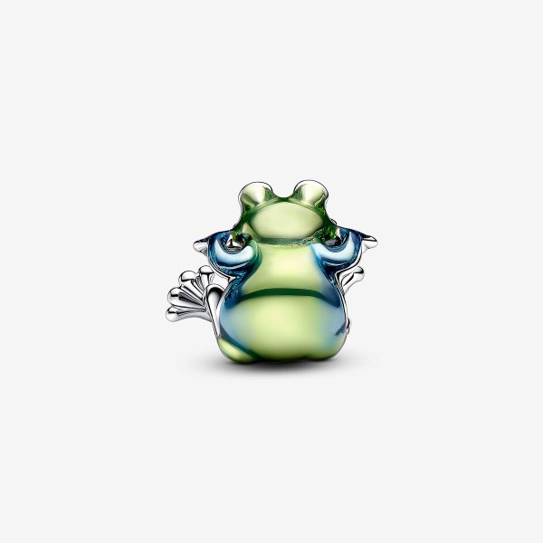 Pandora ékszer Kapaszkodó béka ezüst charm 793342C01