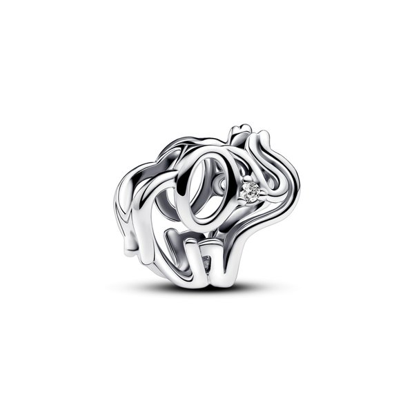 Pandora ékszer Áttört elefánt ezüst charm 793345C01