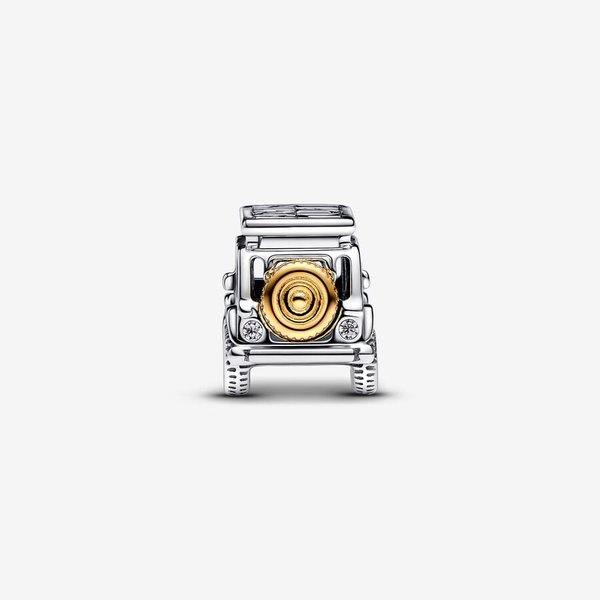 Pandora ékszer Kalandozó túraautó kéttónusú charm 763330C01