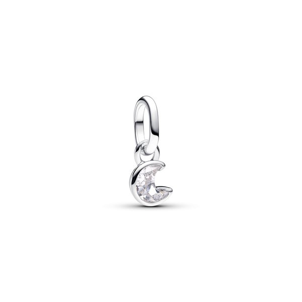 Pandora ékszer ME szikrázó hold ezüst mini függő charm 793364C01