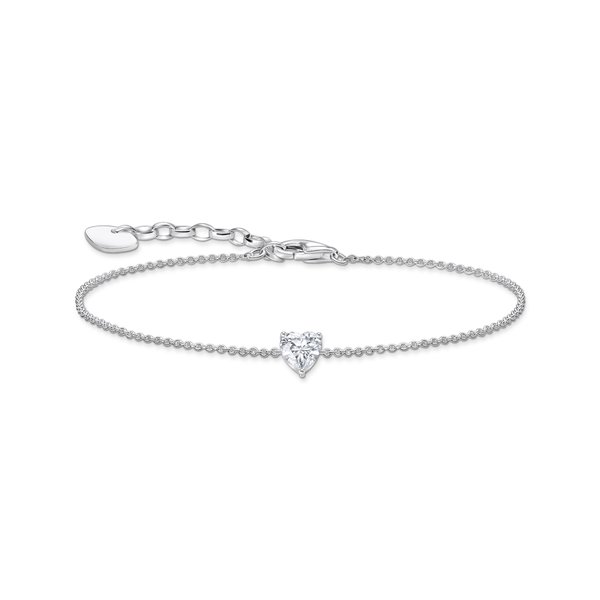 Thomas Sabo Ezüst karkötő szív alakú cirkóniával A2157-051-14-L19V