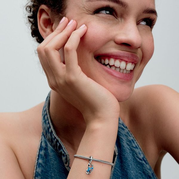 Pandora ékszer Disney Donald kacsa függő ezüst charm 793358C01