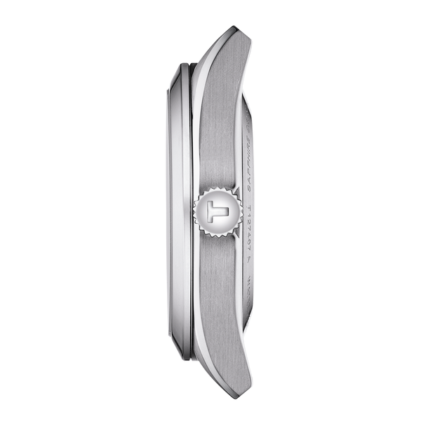 Tissot Gentleman Powermatic 80 Silicium világoskék számlapos férfi óra T1274071135100