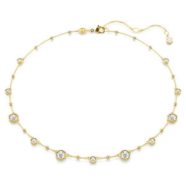 Swarovski Imber arany színű nyaklánc áttetsző kristályokkal 5680090