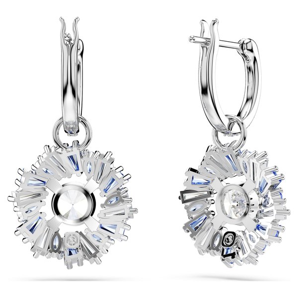 Swarovski Idyllia ezüst színű fülbevaló kék kristállyal 5680016