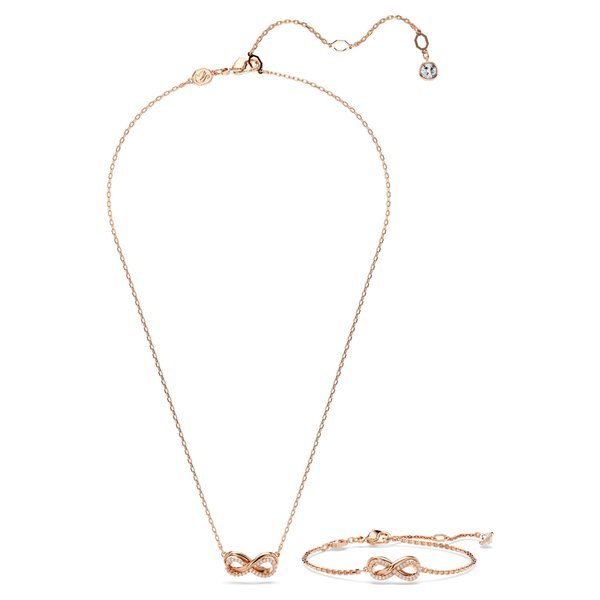 Swarovski Hyperbola rozé karkötő és nyaklánc szett 5682483