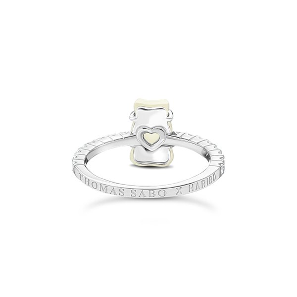 Thomas Sabo  Ezüst gyűrű fehér Haribo gumi macival 