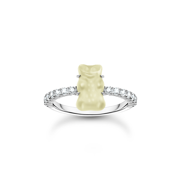 Thomas Sabo  Ezüst gyűrű fehér Haribo gumi macival 