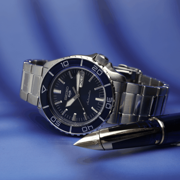 Seiko 5 Sports SKX Bluetone Redux férfi karóra SRPK97K1