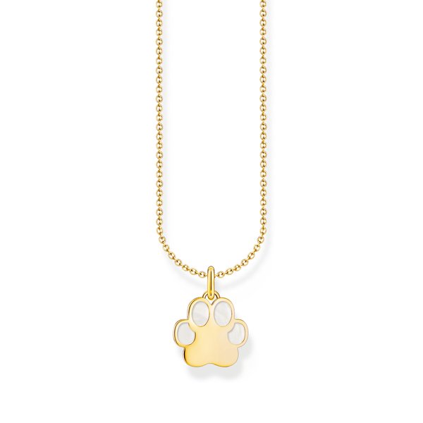 Thomas Sabo Aranyozott ezüst tappancs nyaklánc KE2266-427-14