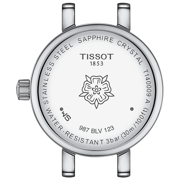Tissot Lovely Round csiszolt üveges női karóra T1400091111100