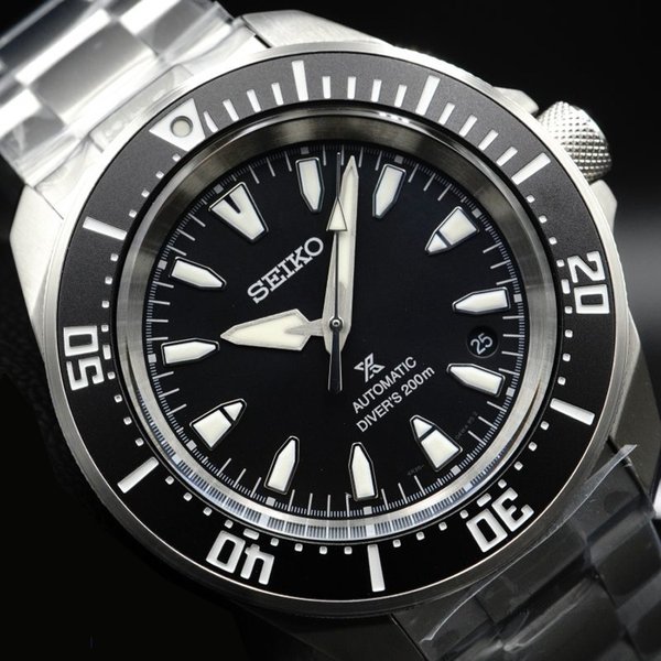 Seiko Prospex 4R Black Diver's férfi karóra SRPL13K1