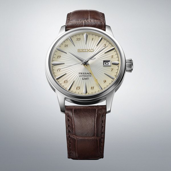 Seiko Presage Cocktail Time 'Acacia' GMT férfi karóra SSK041J1