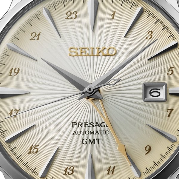 Seiko Presage Cocktail Time 'Acacia' GMT férfi karóra SSK041J1