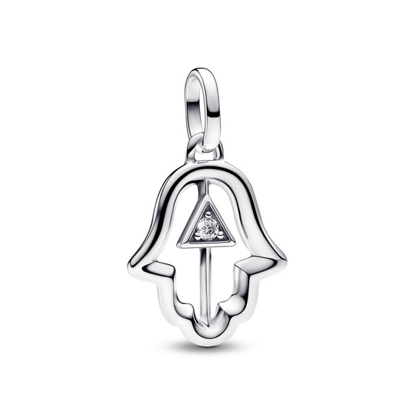 Pandora ékszer ME Hamza keze ezüst függő charm 793411C01