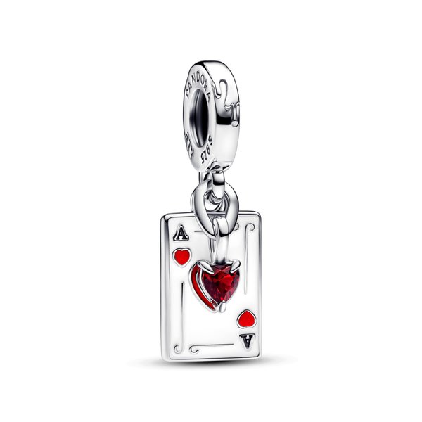 Pandora ékszer Disney Szívek királynője dupla függő charm 793420C01