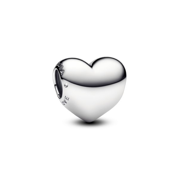 Pandora ékszer Be love gravírozható szív ezüst charm 793439C00