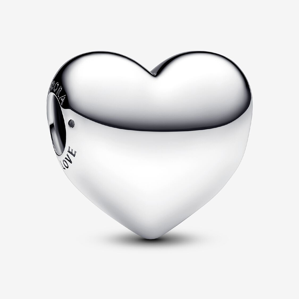 Pandora ékszer Be love gravírozható nagy szív ezüst charm 793440C00 Pandora ékszer Be love gravírozható nagy szív ezüst charm 793440C00