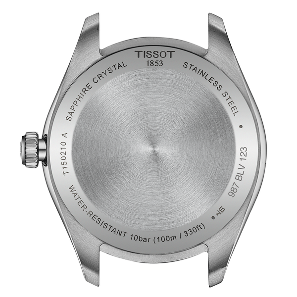 Tissot PR 100 ezüst számlapos quartz női karóra T1502101103100