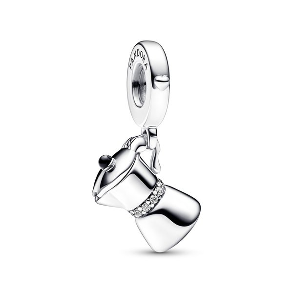 Pandora ékszer Kávéfőző függő ezüst charm 792679C01