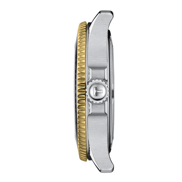 Tissot Seastar 1000 fekete számlapos quartz karóra T1202102105100