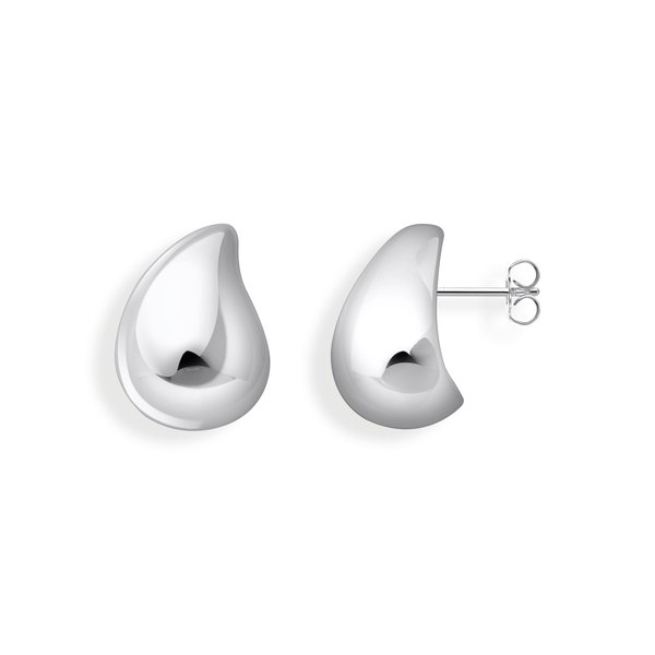 Thomas Sabo Organikus csepp formájú ezüst fülbevaló H2299-001-21