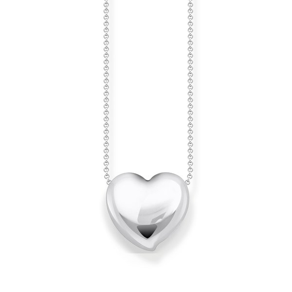 Thomas Sabo Ezüst nyaklánc domború szív medállal KE2276-001-21-L45v